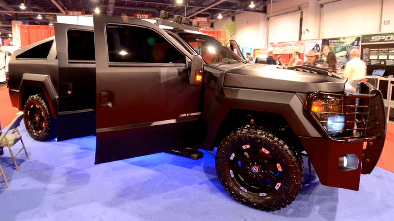 Illustration for article titled This Is The Truck A Cowboy Pimp Would Drive